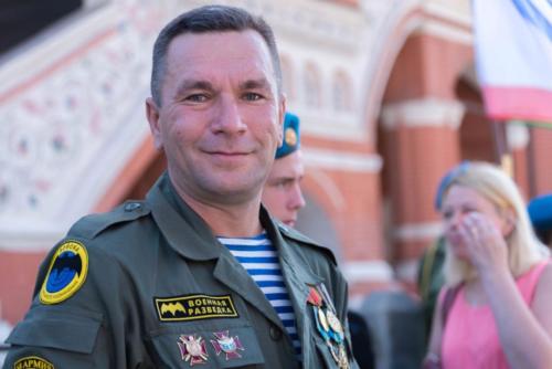 Парад ВПО СОВА 87-лет ВДВ Красная площадь 2.08.2017 года